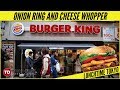 BURGER KING JAPAN "Onion Ring and Cheese Whopper" - LUNCHTIME TOKYO
