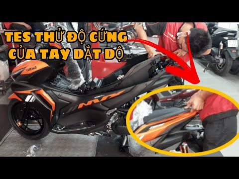 Video Độ Tay nắm Xe Nvx v2 155 màu Cam Đen cực kỳ chắc... - youtube