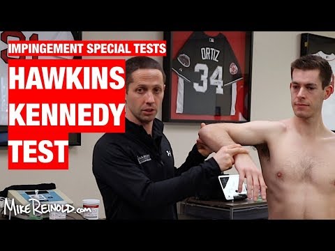Hawkins Kennedy Test Shoulder Rotator Cuff Impingement Special