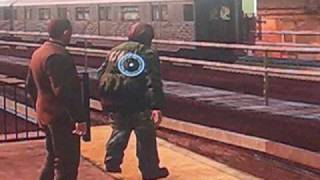 Gta 4 Pushing People Into The Train