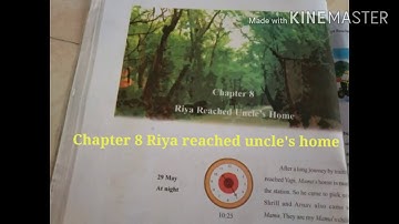 STD:-4 Environment Chapter :-8 Riya reached uncle