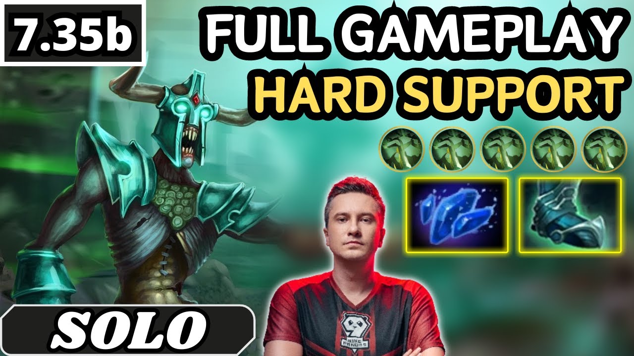Undying Support 7.35b - Solo UNDYING Hard Support Gameplay 20 ASSISTS - Dota 2 Full ...