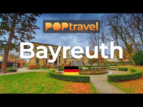 Walking in BAYREUTH / Germany 🇩🇪 - 4K 60fps (UHD)