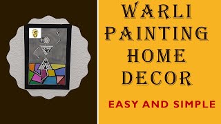 warli painting wall decor