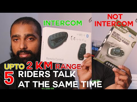 Video VnetPhone V8 - 5 Rider Intercom Review and Pairing... - youtube