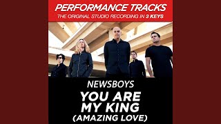 Video thumbnail of "Newsboys - You Are My King (Amazing Love)"