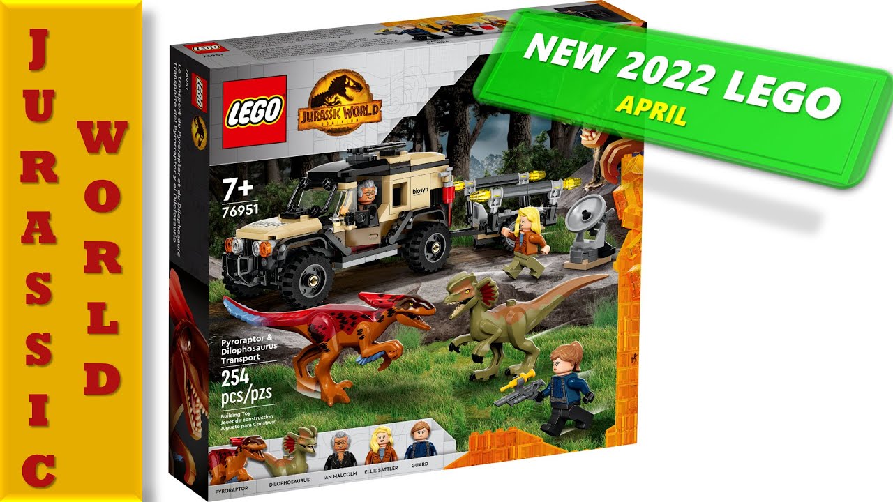 Versand ab 17.04.2022 LEGO Jurassic World 76951 Transport