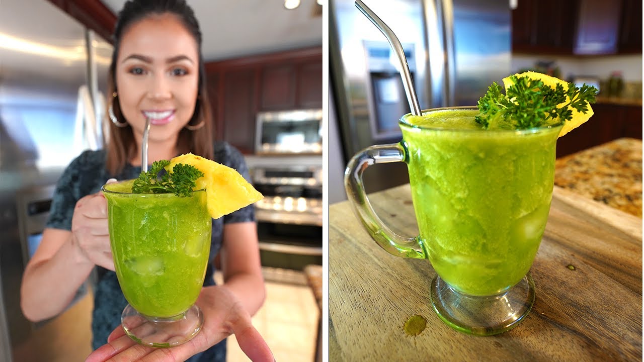The BEST GREEN JUICE Recipe | Jugó Verde