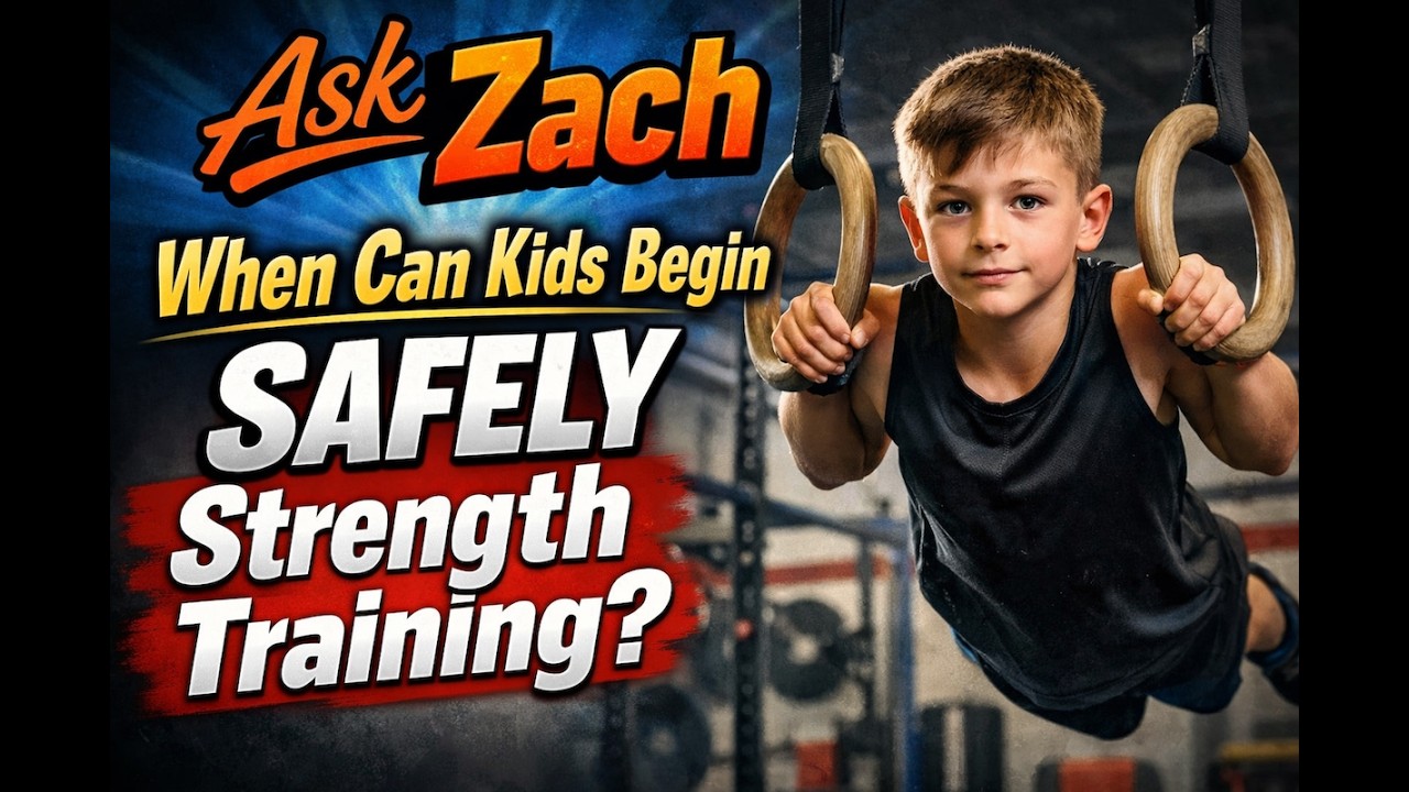 At What Age can Young Kids SAFELY begin Strength Training?