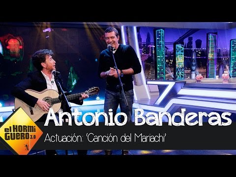 Antonio Banderas y Pablo Motos hacen una versin de la cancin del Mariachi en El Hormiguero 3.0