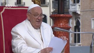 Rencontre du pape François avec des jeunes de Venise | #PapeAVenise, 28 avril 2024