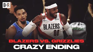 Carmelo Anthony Shines In Wild OT Finish | Blazers vs. Grizzlies