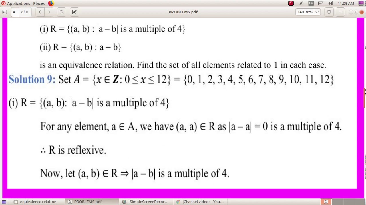 define equivalence relation in physics