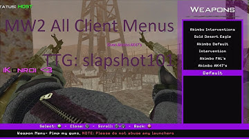 MW2 All Client Menu 2/4/14
