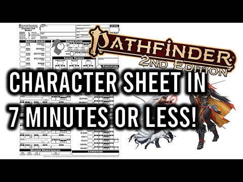 Pathfinder 2e Character