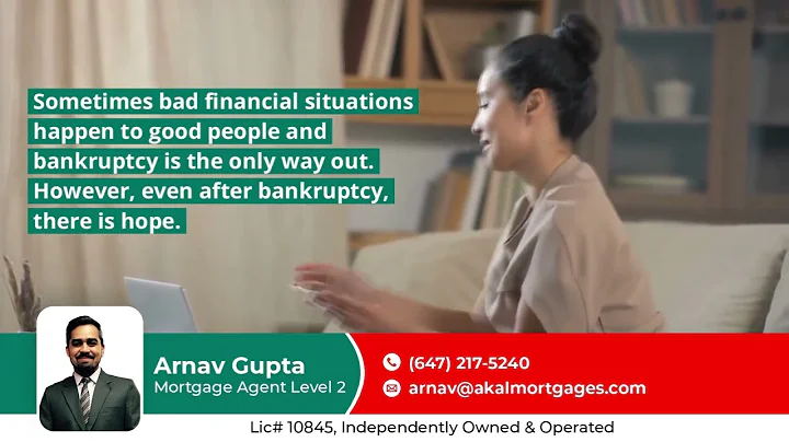 Are you looking to rebuild your credit and get a mortgage after bankruptcy?