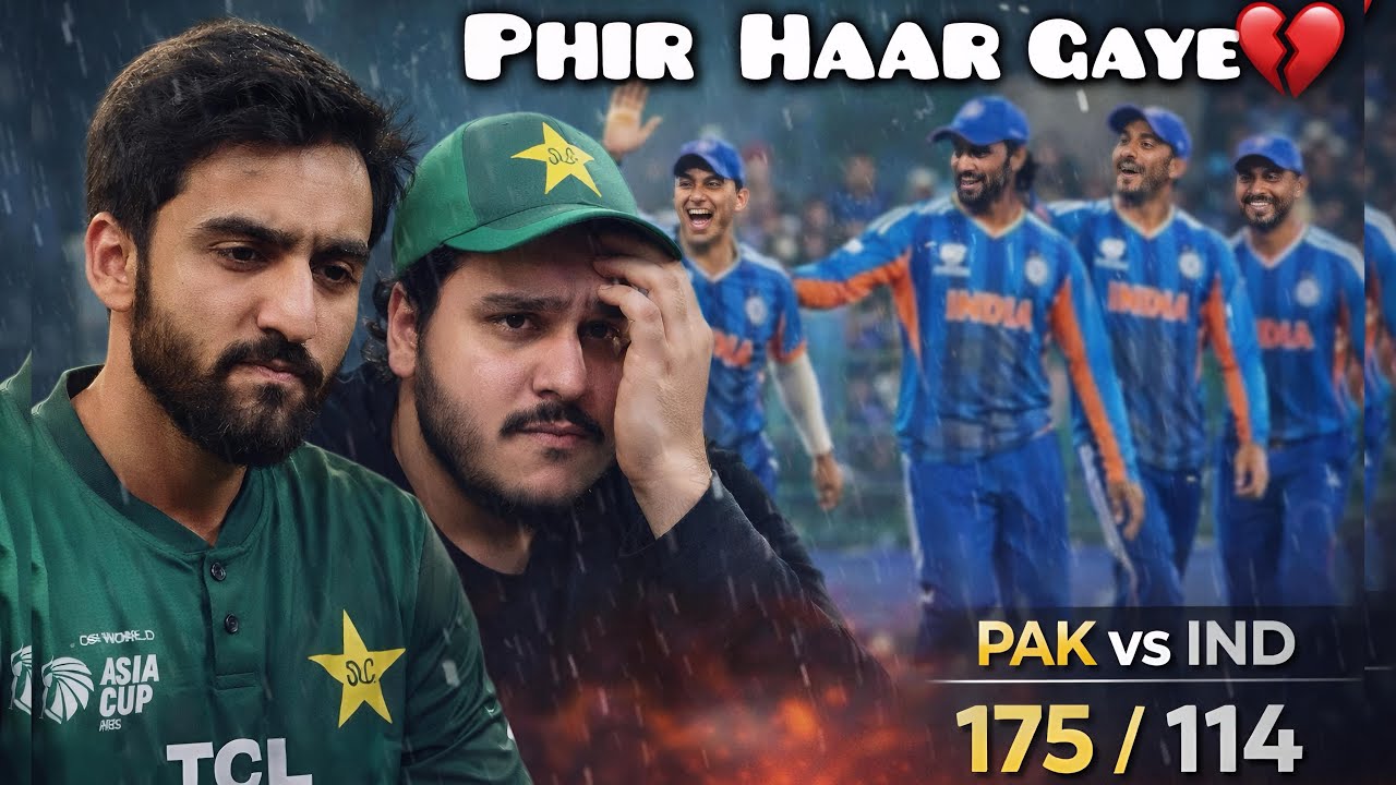 Phir Haar Gaye 💔 | Pak vs Ind T20 World Cup | Vlog Reaction