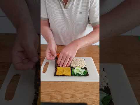 Sushi wrap en un minuto