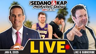 Wemby DEFEATS Luka and the Lakers | CFP Semifinal | NFL Wildcard Preview - Sedano & Kap