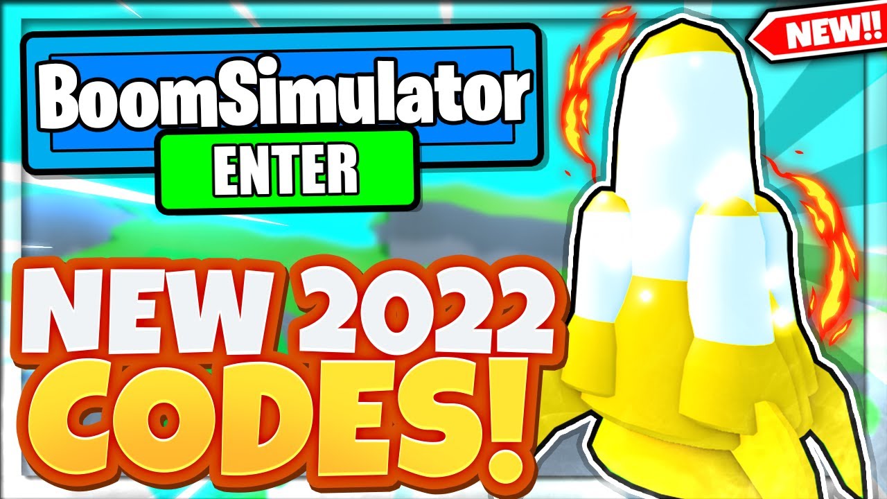 (2022) ALL *NEW* SECRET OP CODES In Roblox Boom Simulator! YouTube