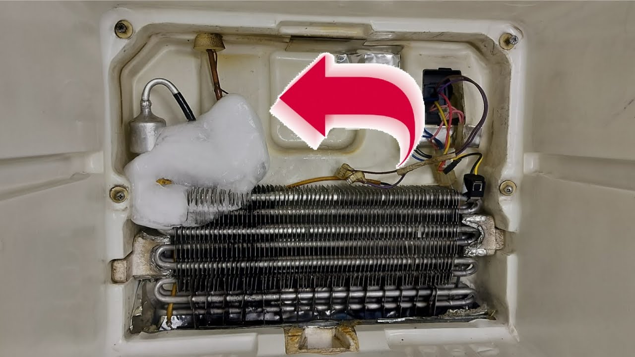 whirlpool dual door fridge change capillary / condenser/gass