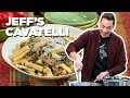 FROM-SCRATCH Pasta and Mushroom Butter Sauce with Jeff Mauro | The Kitchen | Food Network