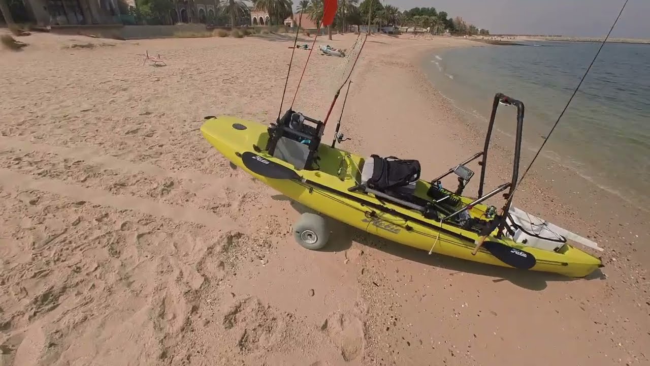 The Silent Angler's Kayak Chronicles in Kuwait 🇰🇼 🎣 | Dive into My Return to Fishing Adventures!