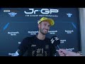 🎤 #Moto2 Race 1 Winner Interview | Lukas Tulovic | R7 Motorland Aragón | 2022 Finetwork FIM JuniorGP