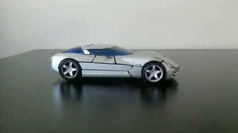 Transformers Sideswipe Stop Motion (ft. Barricade)