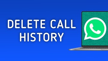 How To Delete Call History On WhatsApp On PC App (New Update)