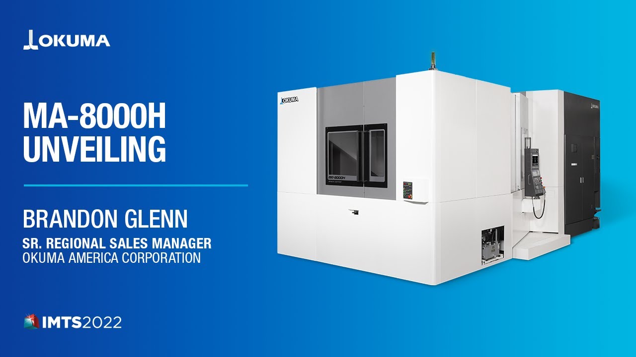 Unveiling the MA-8000H | Horizontal Machining Center | Okuma