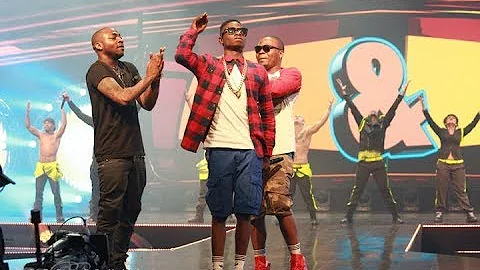 Davido And Olamide Perform "Wo" Together For The 1st Time On Stage At 30 Billion Concert