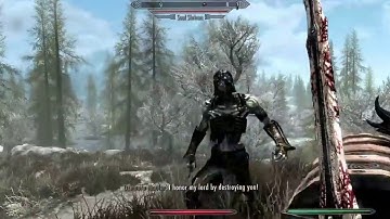 PS4 Elder Scrolls V Skyrim - Deadly Deadra of Skyrim Mod Gameplay