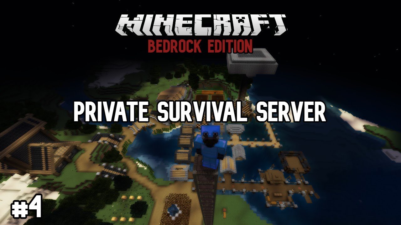 Building a Village In Survival Minecraft #4 - YouTube