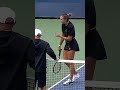 Sabalenka uses Djokovic for TARGET practice! 🤣