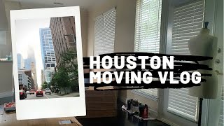 Houston moving vlog 2021 - moving into our first apartment in Midtown Houston, TX