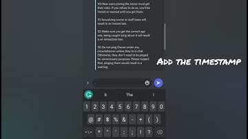 Creating Rules With The Mimu Bot! | Discord Mobile