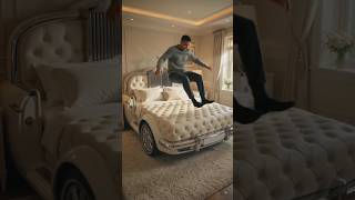 Rolls-Royce vs. Private Jet Bed! 💎✈️ (Who won?) #shorts