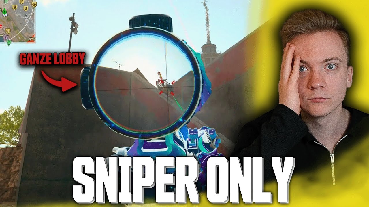 Die GANZE LOBBY darf NUR SNIPER verwenden! (Community Runde) | V1nKub