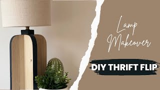 DIY THRIFT FLIP Decor - BEAUTIFUL Lamp Makeover