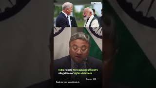 India rejects allegations of violation of human rights; cites constitutional values