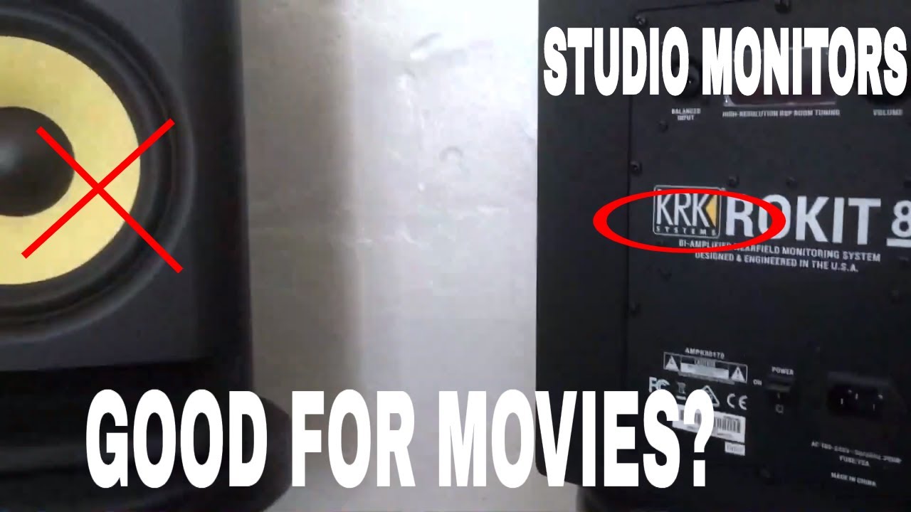 Are Studio Monitors Good for Movies