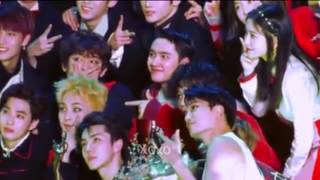 [Fancam] Exo & Red Velvet moments Seoul music awards 2017