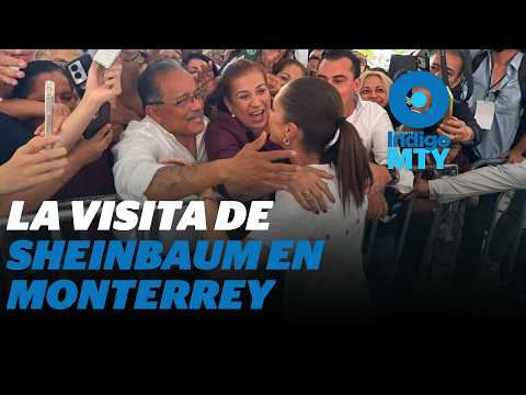 The Political Rivalries Left Behind by Sheinbaum's Visit to Monterrey | Reporte Indigo