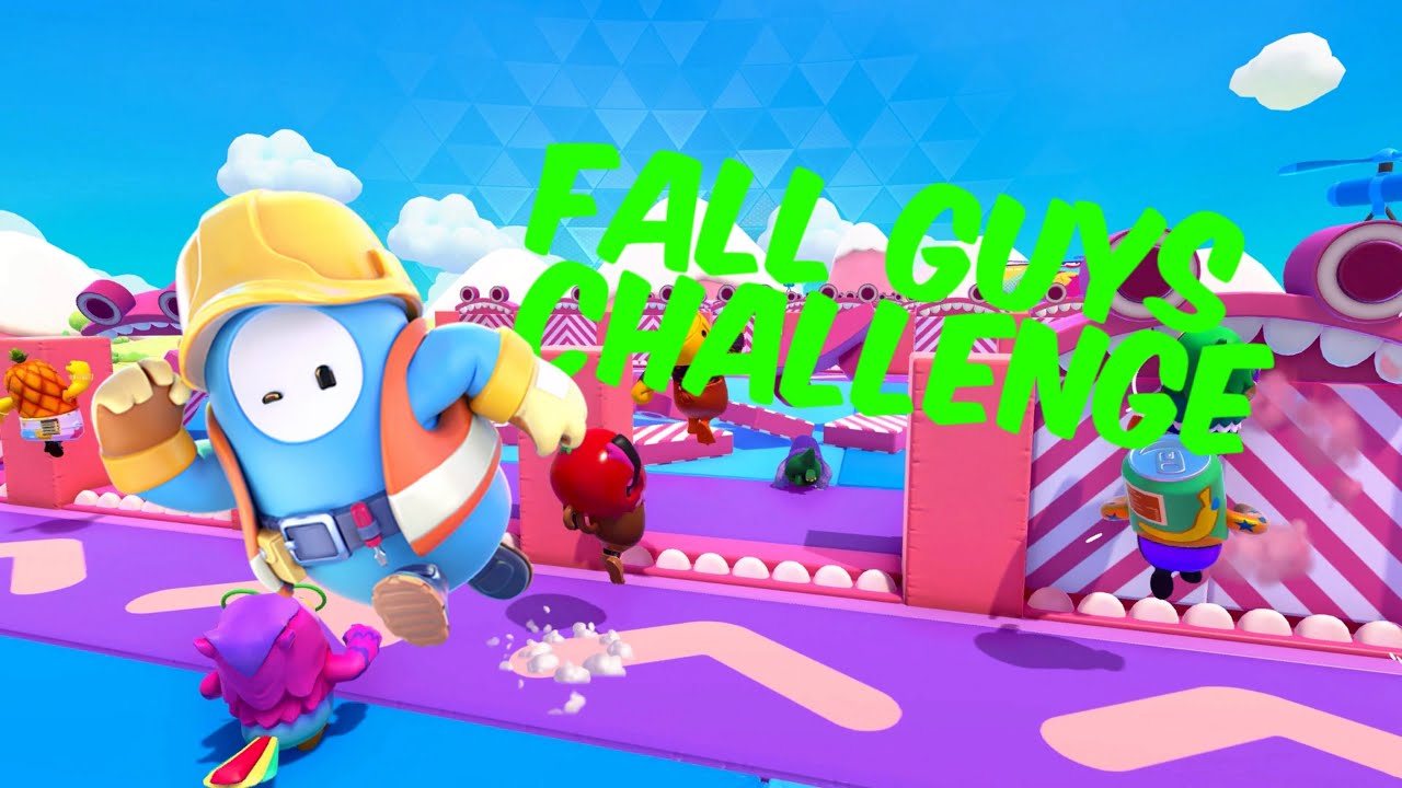 FALL GUY CHALLENGE (SUPER HARD) - YouTube