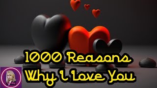 1000 Reasons Why I Love You || Why I Love You || I Love You || love ||sanam shayri