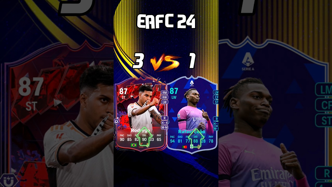 RODRYGO VS LEÃO ON EA FC 24!! 