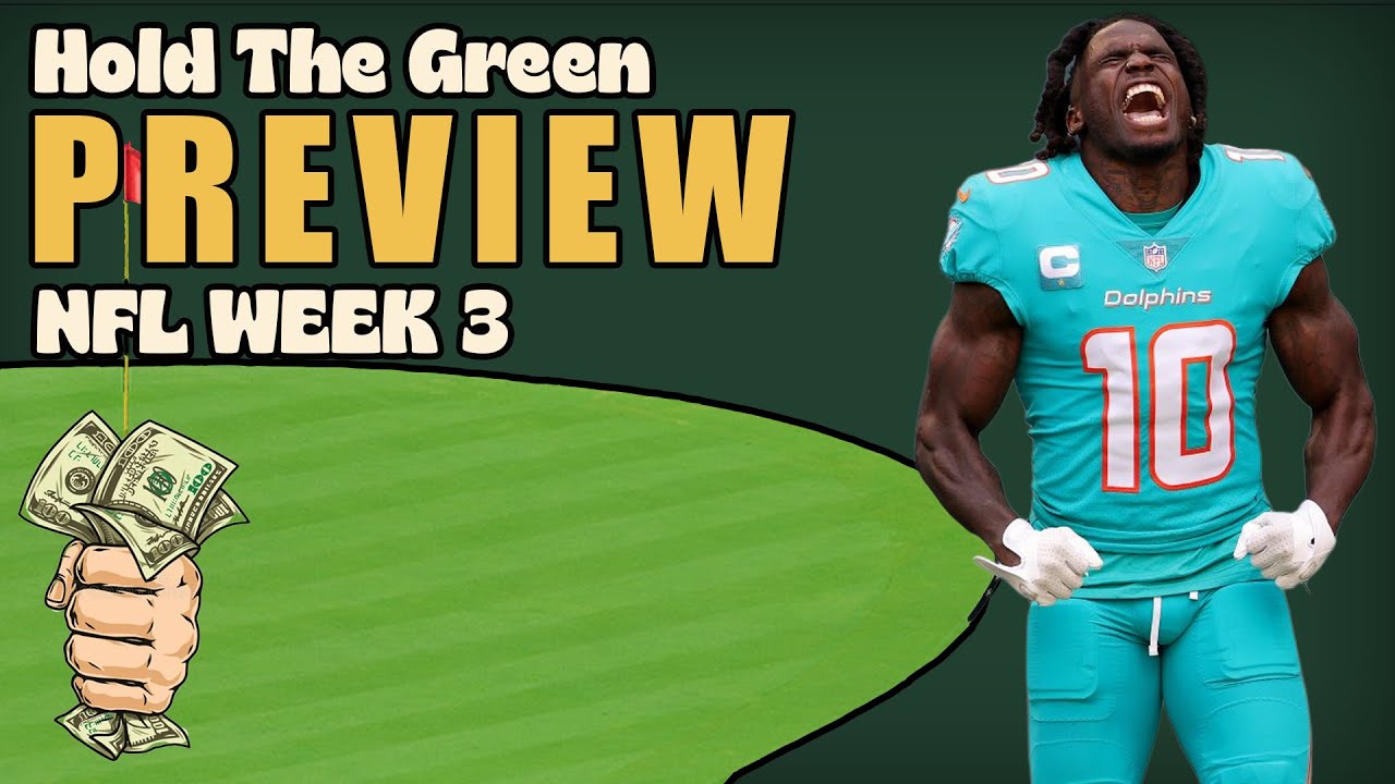 NFL Week 3 Best Bets - NFL Betting Picks - Hold The Green - YouTube