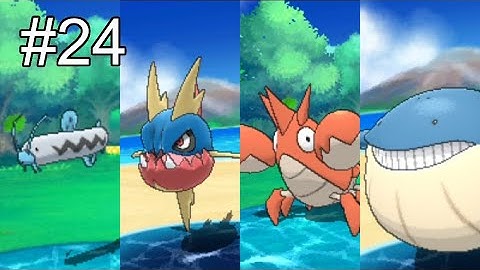 Pokemon Alpha Sapphire 100% Pokedex - Part #24: Fishing Excursion