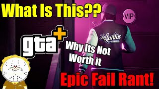 GTA Online Rockstar Releases New GTA Plus Subscription Service , Epic Fail Rant And Reaction!